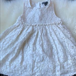Baby Gap 18-24 month cream lace tulle dress